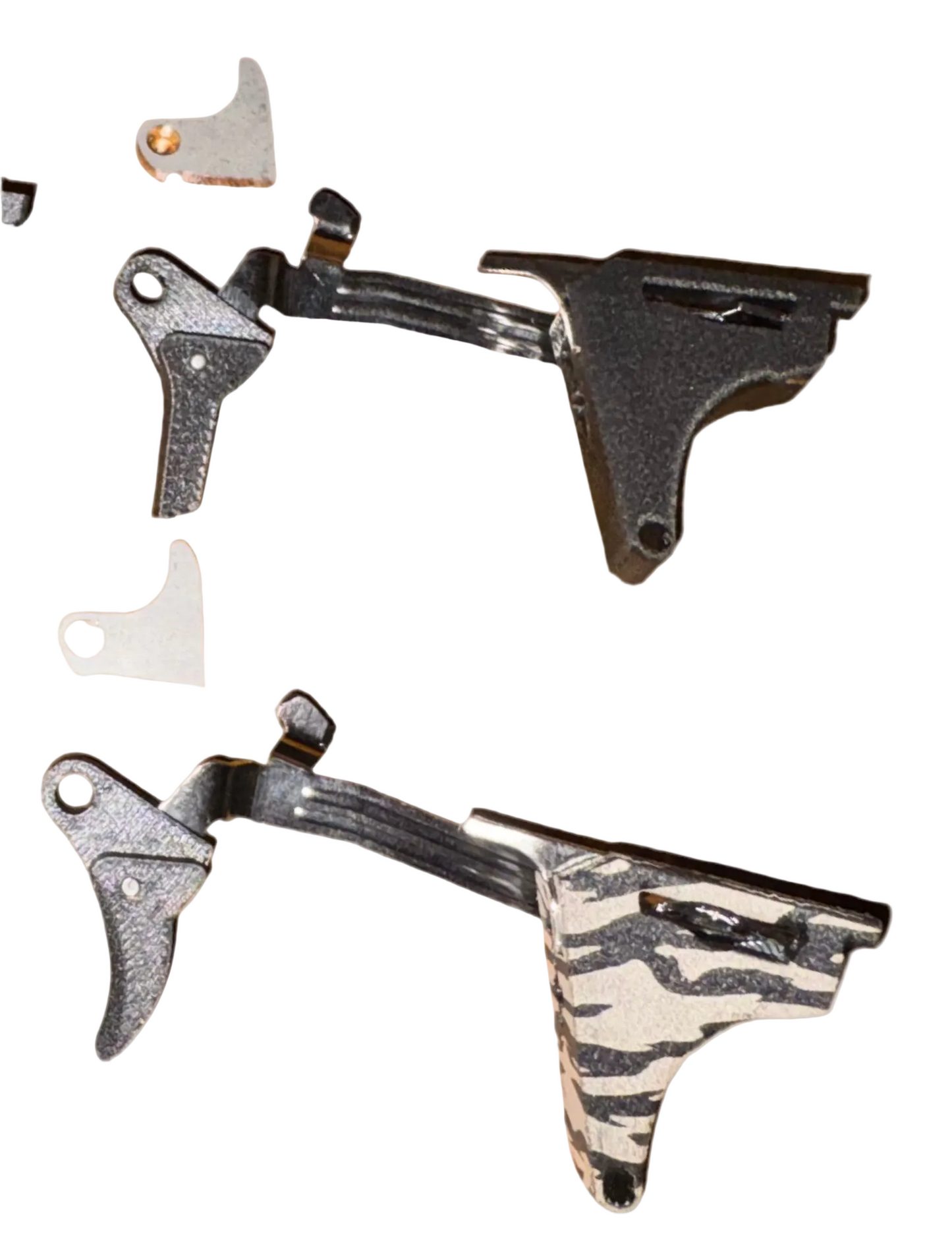 Glock Reset Trigger /Black Carbon Fiber Trigger.