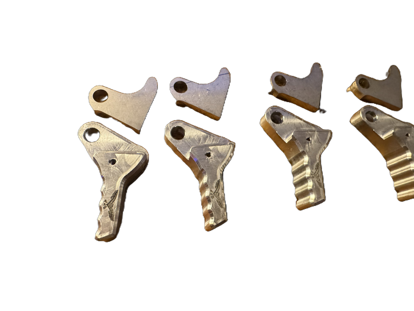 Glock reset with Aluminum Trigger.